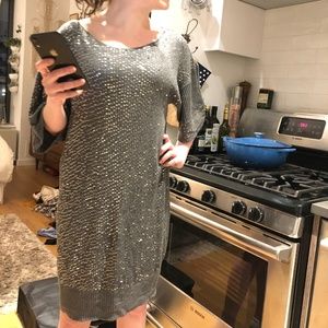 Laundry by Design Sweater Dress with Sequins
